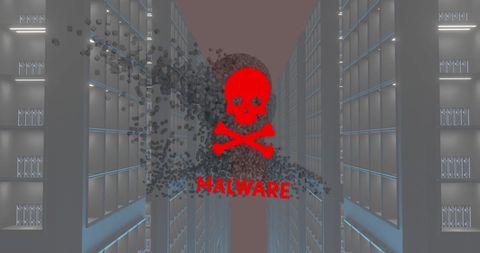 Malware alert in secure data center environment