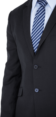 Transparent Businessman Wearing Suit with Striped Tie - Download Free Stock Videos Pikwizard.com