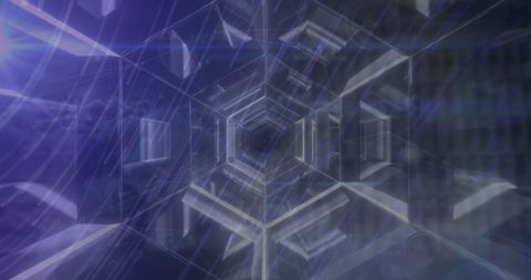 Futuristic Digital Tunnel with Global Data Connections - Download Free Stock Images Pikwizard.com