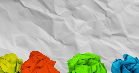 Colorful Crumpled Paper on Textured Background for Creative Concept - Download Free Stock Images Pikwizard.com