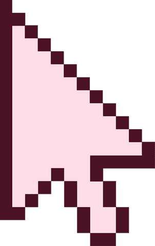 retro pixel pointer with transparent background digital art - Download Free Stock Videos Pikwizard.com