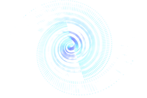 digital blue abstract spiral on transparent background - Download Free Stock Videos Pikwizard.com