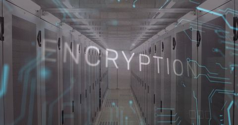 Data Encryption Concept in Modern Data Center Environment - Download Free Stock Images Pikwizard.com
