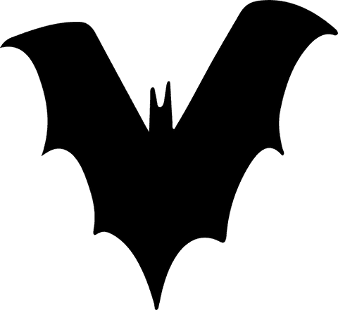 mystical bat silhouette on transparent background - Download Free Stock Videos Pikwizard.com