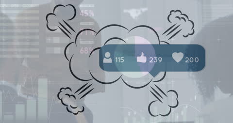 Social Media Engagement with Data Analytics Visualization