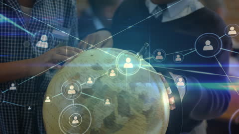 Students Exploring Geography and Global Connections