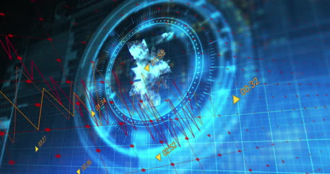 Digital Interface Showing Yen Currency