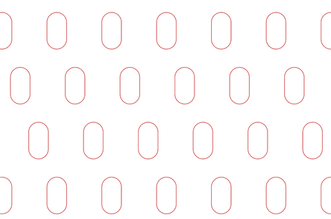 red repeating oval pattern design on transparent background - Download Free Stock Videos Pikwizard.com