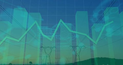 Energy analytics over rural infrastructure with data visualization