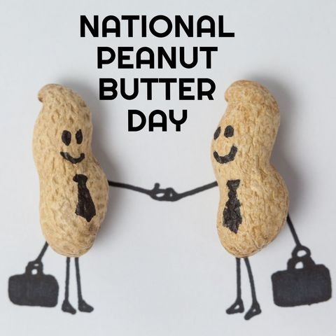 Playful Peanuts Celebrating National Peanut Butter Day - Download Free Stock Templates Pikwizard.com