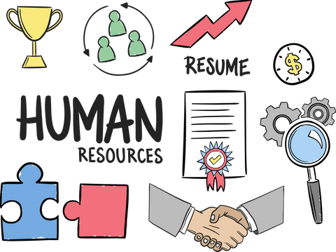 Transparent Human Resources Symbols and Concepts Illustration - Download Free Stock Videos Pikwizard.com