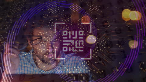 Innovative Digital Interface and Data Security Visualization