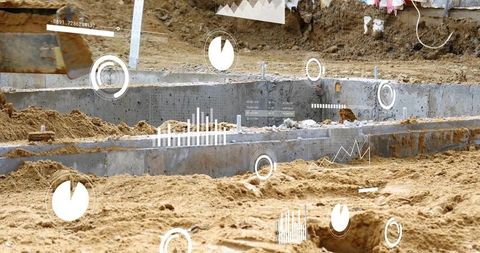 Augmented Reality Visualization of Construction Site Analytics