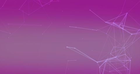 Glowing Network Connections on Purple Background - Download Free Stock Images Pikwizard.com
