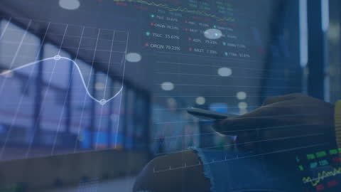 Dynamic Stock Market Data with Mobile Device Interaction