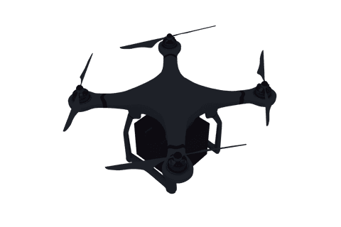 black drone on transparent background for modern air transport visualization - Download Free Stock Videos Pikwizard.com