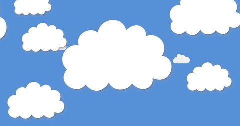 White Clouds on Blue Sky Background - Download Free Stock Images Pikwizard.com