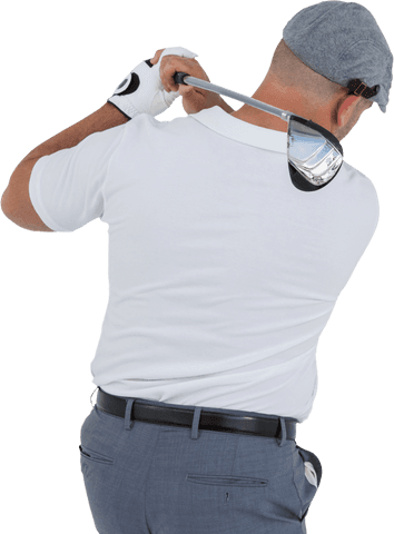 transparent background golf player swinging club - Download Free Stock Videos Pikwizard.com