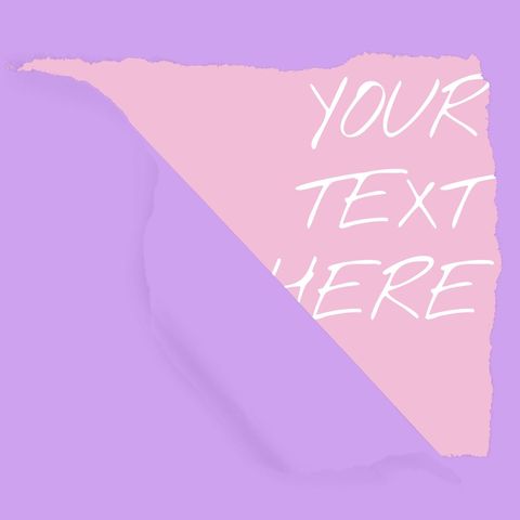 torn paper triangle with text space on purple background - Download Free Stock Templates Pikwizard.com