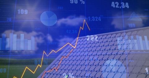Solar energy progress: data visualization on hexagonal solar panel