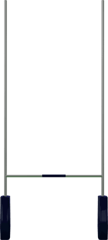 transparent rugby league goal posts with black background - Download Free Stock Videos Pikwizard.com