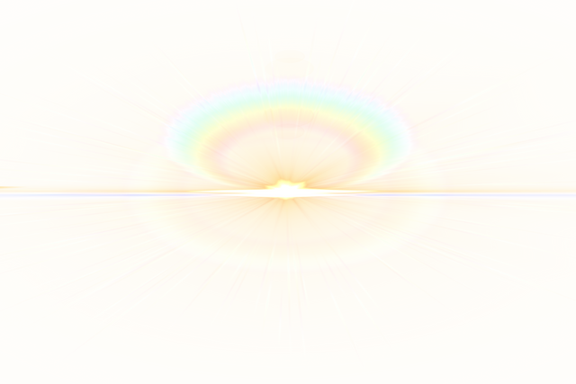 Rainbow Light Burst Lens Flare on Transparent Background - Download Free Stock Videos Pikwizard.com