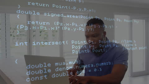 Digital Data Analysis by Man at Home