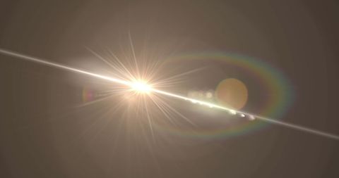 Bright Lens Flare with Radiant Light Burst and Abstract Halo - Download Free Stock Images Pikwizard.com