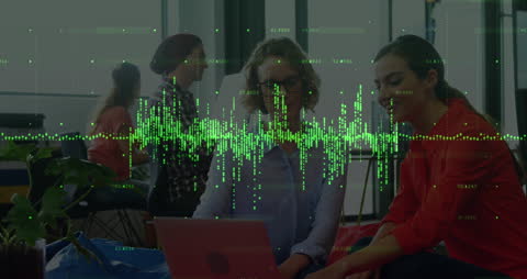 Businesswomen Analyzing Data Visualization Libraries