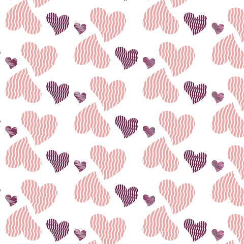 Seamless Pink Heart Pattern on Transparent Background Illustrating Love - Download Free Stock Videos Pikwizard.com