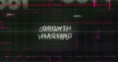 Growth Hacking Conceptual Digital Interface Design - Download Free Stock Images Pikwizard.com