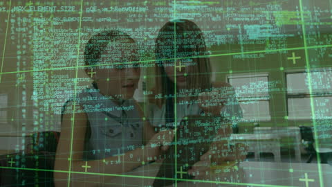 Children Engaging with Virtual Technology and Digital Code