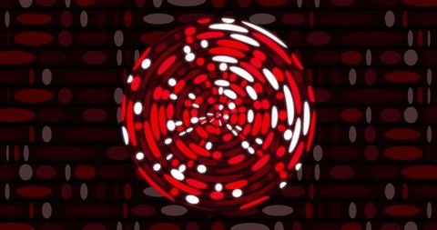 Abstract Circular Pattern in Red and White Tones - Download Free Stock Images Pikwizard.com
