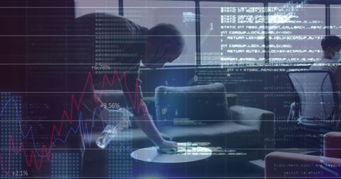 Financial Data Overlay and Pandemic Safety in Office Environment