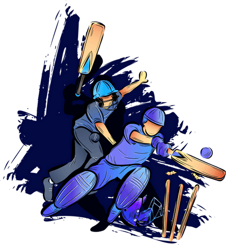 transparent cricket players batting and catching with dynamic energy - Download Free Stock Videos Pikwizard.com
