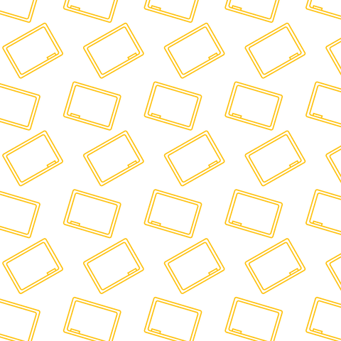 Abstract Yellow Illustrative Screens on Transparent Background for Creativity - Download Free Stock Videos Pikwizard.com