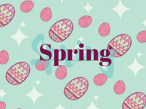 intricately designed easter eggs on pastel background for spring greetings - Download Free Stock Templates Pikwizard.com