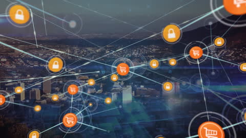 Digital Connectivity in Modern Urban Cityscape Network