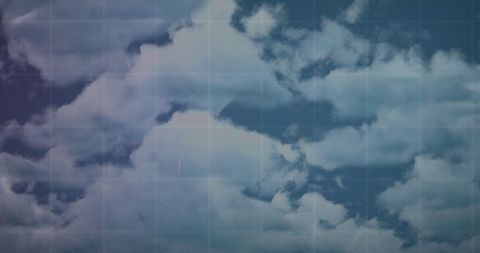 Digital Sky with Cloud and Graphical Interface - Download Free Stock Images Pikwizard.com