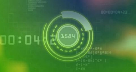 Cybersecurity Interface with Digital Data Scanning Elements - Download Free Stock Images Pikwizard.com