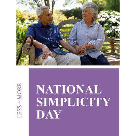 senior couple enjoying simple pleasures on national simplicity day - Download Free Stock Templates Pikwizard.com