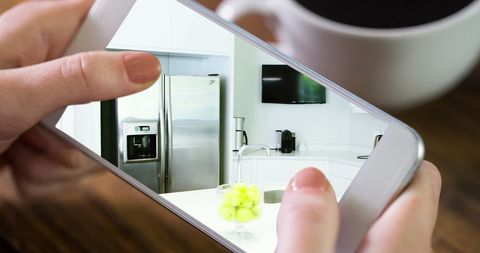 Digital Home Design with Smartphone Interface - Download Free Stock Images Pikwizard.com