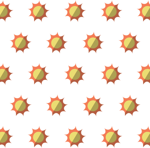 orange and yellow suns repeating on transparent background - Download Free Stock Videos Pikwizard.com