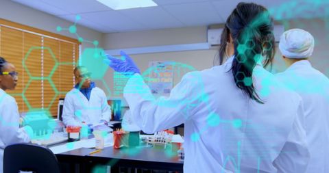 Medical Team Innovating in Modern Laboratory Environment - Download Free Stock Images Pikwizard.com
