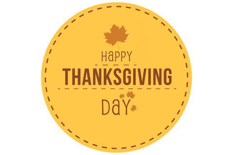 round thanksgiving design on transparent background - Download Free Stock Videos Pikwizard.com