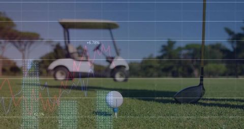 Golf and financial data innovation on scenic course