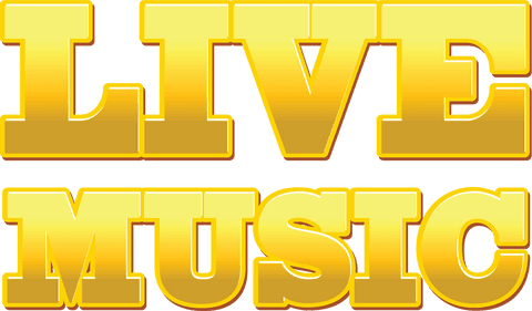 Yellow Live Music Text on Transparent Background - Download Free Stock Videos Pikwizard.com