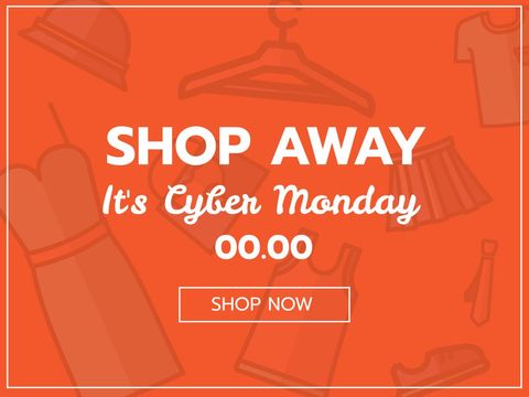 vibrant cyber monday shopping poster promotion - Download Free Stock Templates Pikwizard.com