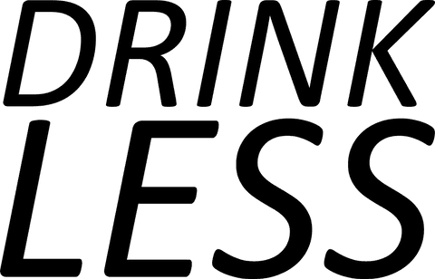 motivational 'drink less' text transparent background artwork - Download Free Stock Videos Pikwizard.com