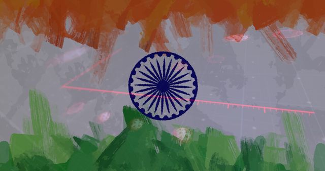 Indian Flag Blended with COVID-19 Cells and Statistics Background - Download Free Stock Images Pikwizard.com